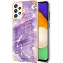 BDT Boutique Samsung Galaxy A52S 5g Ince Tpu Mermer Desen Koruma Yumuşak (Yurt Dışından)