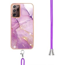 BDT Boutique Samsung Galaxy Not 20 Için Kılıf Ultra 5g Anti-Scratch Yumuşak Tampon Mermer (Yurt Dışından)