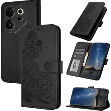 BDT Boutique Tecno Camon 20 Premier Flip Folio Kitap Kickstand Koruyucu Pu Için Kılıf (Yurt Dışından)