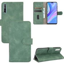 BDT Boutique Huawei Y8P Kart Ekleme Deri Folio Flip Case Koruyucu Kılıf (Yurt Dışından)