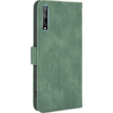 BDT Boutique Huawei Y8P Kart Ekleme Deri Folio Flip Case Koruyucu Kılıf (Yurt Dışından)