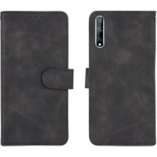 BDT Boutique Huawei Y8P Kart Ekleme Deri Folio Flip Case Koruyucu Kılıf (Yurt Dışından)