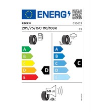 Riken 205/75 R16C 110/108R Cargo Speed Evo Hafif Ticari Yaz Lastiği (Üretim Yılı: 2024)