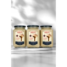 Bercekız Servet Şekerleme Tek Kavrulmuş Taze Fethiye Tahini - 950 gr 3'lü Paket