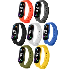 Hoffice Xiaomi Mi Band 5 ve Mi Band 6 Uyumlu Yüksek Kalite Silikon Kordon Seti