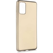 EZSP Galaxy S20 Plus Uyumlu Ezsp Premier Silikon Kapak-Gold