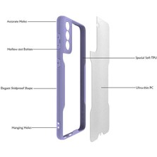 EZSP Galaxy S21 Plus Uyumlu Ezsp Parfe Kapak-Mavi