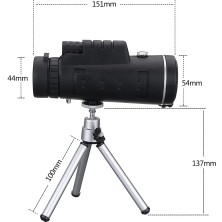 Okgoods 1 D 40X60 Hd Mokülr Lkop Ripod Klip Çık Kmp Cp Lfonu Lkop Mokülr Lkop (Yurt Dışından)