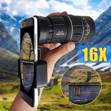 Okgoods 16X52 Zoom Yürüyüş Mrphon Mokülr Lkop Lni Hd Kpm Lfon Uucu Iphon 5 7 8 Rı x Için Huwi (Yurt Dışından)