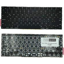 Notespare MacBook ile Uyumlu Pro MPXQ2LL/A Klavye Siyah Tr