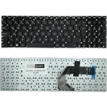 Notespare Asus ile Uyumlu S56CM-XX140, S56CM-XX3317S Notebook Klavye Siyah Tr