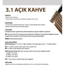 Neva 3.1 Açık Kahve Amonyaksız %100 Vegan Kaş Boyası