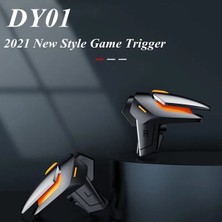 Kepang DY01-TYPE 1-DY01 Mobil Oyun Denetleyicisi L1R1 Tetik Düğmesi Pubg Amaç Çekim Gamepad Joystick Iphone Uyumlu Ios Android Akıllı Telefon Oyunu (Yurt Dışından)