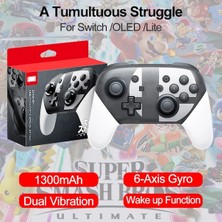 Kepang Mücadele-Switch Pro Denetleyici 2 Nintendo Anahtarı OLED Lite Joystick Gamepad Pc Oyun Konsolu Joypad Desteği Tüm Nintendo Oyunu (Yurt Dışından)