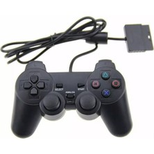 Kepang Yeşil Kablolu Bağlantı Gamepad Çift Titreşim Oyun Denetleyicisi Kolu Ps2 Tablet Pc Akıllı Tv Kutusu Için Uygun (Yurt Dışından)