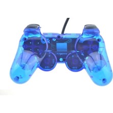 Kepang Yeşil Kablolu Bağlantı Gamepad Çift Titreşim Oyun Denetleyicisi Kolu Ps2 Tablet Pc Akıllı Tv Kutusu Için Uygun (Yurt Dışından)