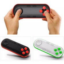 Kepang Beyaz Oyun Gamepad Joystick Uzaktan Vr Denetleyici Cep Telefonu Bluetooth Uyumlu Kablosuz Selfie Kolu Android Oyunu Için Uyumlu (Yurt Dışından)