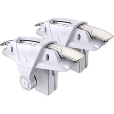 Kepang E9-Silver-2pcs Abs Cep Telefonu Oyun Tetik R11 Pubg Gamepad Joystick Denetleyici Amaç Shooter L1R1 Iphone Uyumlu Android Için Alaşım Anahtar Düğmesi (Yurt Dışından)