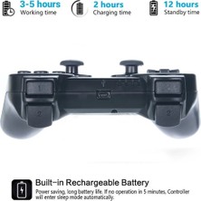 Kepang Mavi-Sony Ps3 Denetleyici Desteği Bluetooth Kablosuz Gamepad Play Station 3 Joystick Konsolu Için Ps3 Controle Pc Için (Yurt Dışından)