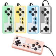 Kepang Sky Blue-Video Oyun Konsolları USB Mikro Adaptör Oyun Konsolu Denetleyici Gamepad (Yurt Dışından)