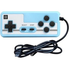 Kepang Sky Blue-Video Oyun Konsolları USB Mikro Adaptör Oyun Konsolu Denetleyici Gamepad (Yurt Dışından)