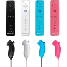 Kepang W Uzaktan Hareket Yok-Nintendo Wii Denetleyicisi Için Dahili Motion Plus Uzaktan Kumanda Wii Remote Nunchuck Wii Motion Plus Denetleyici Kablosuz Gamepad Kontrolü (Yurt Dışından)