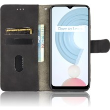 YH Market Realme C53 4g Koruyucu Kapak Için Kılıf Deri Folio Flip Case Tam (Yurt Dışından)