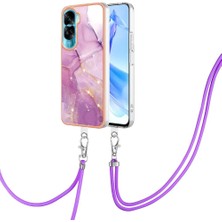 YH Market Onur Için Kılıf 90 Lite 5g Mermer Crossbody Kordon Askısı Tampon Yumuşak (Yurt Dışından)