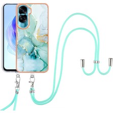 YH Market Onur Için Kılıf 90 Lite 5g Mermer Crossbody Kordon Askısı Tampon Yumuşak (Yurt Dışından)