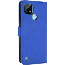 YH Market Realme C53 4g Koruyucu Kapak Için Kılıf Deri Folio Flip Case Tam (Yurt Dışından)