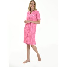 Yeni İnci Puantiyeli Kadın Gecelik