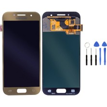 Samsung A7 2017 A720 Uyumlu LCD Ekran Dokunmatik Gold