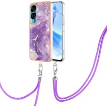 YH Market Onur Için Kılıf 90 Lite 5g Mermer Crossbody Kordon Askısı Tampon Yumuşak (Yurt Dışından)