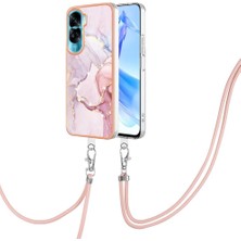 YH Market Onur Için Kılıf 90 Lite 5g Mermer Crossbody Kordon Askısı Tampon Yumuşak (Yurt Dışından)