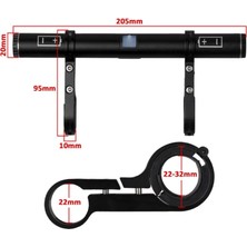 Forte Gt Bisiklet Km Saati Far Tutucu Powerbank Xbyc 800 USB