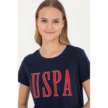 U.S. Polo Assn. Kadın Lacivert T-Shirt 50285843-VR033