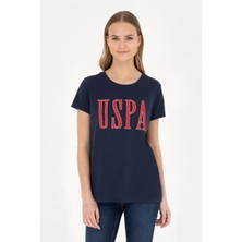 U.S. Polo Assn. Kadın Lacivert T-Shirt 50285843-VR033
