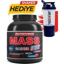 Nutripower Mass Gainer 2500 gr 25 Servis Çilek Aromalı