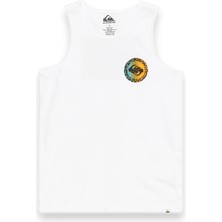 Quiksilver Long Fade Yth Tank Erkek Çocuk Beyaz Tişört