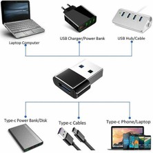 Washa USB A Tipi C Otg Adaptörü Için Macobook USB Tip C Dönüştürücü Laptop Için Tip-C Kablo Adaptörü