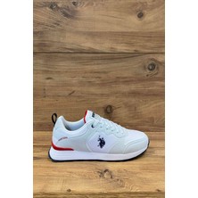 U.S. Polo Assn. Tones 4fx Beyaz Erkek Spor Ayakkabı-Beyaz
