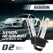 Blueleskyy Hid Xenon Far Yedek Ampul Lambaları (1 Çift) Bbt 6000K (Yurt Dışından)