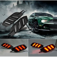 Blueleskyy Honda Civic 10TH Gen 2016-2019 Için Araba LED Arka Tampon Fren Lambası (Yurt Dışından)