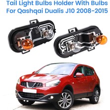 Blueleskyy Nissan Qashqai Için 2 Adet Araba Kuyruk Ampuller Tutucu Ampuller ile (Yurt Dışından)