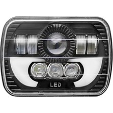 Blueleskyy Wrangler Için 7 Inç Kare Gündüz Çalışan Işık Araba LED Çalışma Işığı (Yurt Dışından)