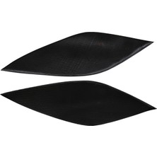 Blueleskyy Fıat Bravo 2007+ Için Araba Far Kaşları Göz Kapakları Karbon Fiber Trim (Yurt Dışından)