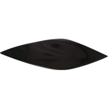 Blueleskyy Fıat Bravo 2007+ Için Araba Far Kaşları Göz Kapakları Karbon Fiber Trim (Yurt Dışından)