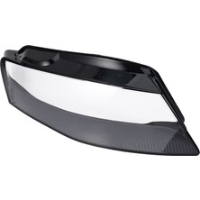 Blueleskyy Audi A4 B8 2008-2012 Için 1 Çift Ön Sol ve Sağ Araba Far Kapağı (Yurt Dışından)