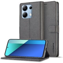 YH Mall Xiaomi Poco M6 Pro 4g Için Tutucu Kart Yuvaları ile Cüzdan Buzağı Doku (Yurt Dışından)