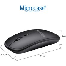 Microcase Lenovo Tab M11 11 Inch Tablet Için Bluetooth Klavye + Mouse + Tablet Standı